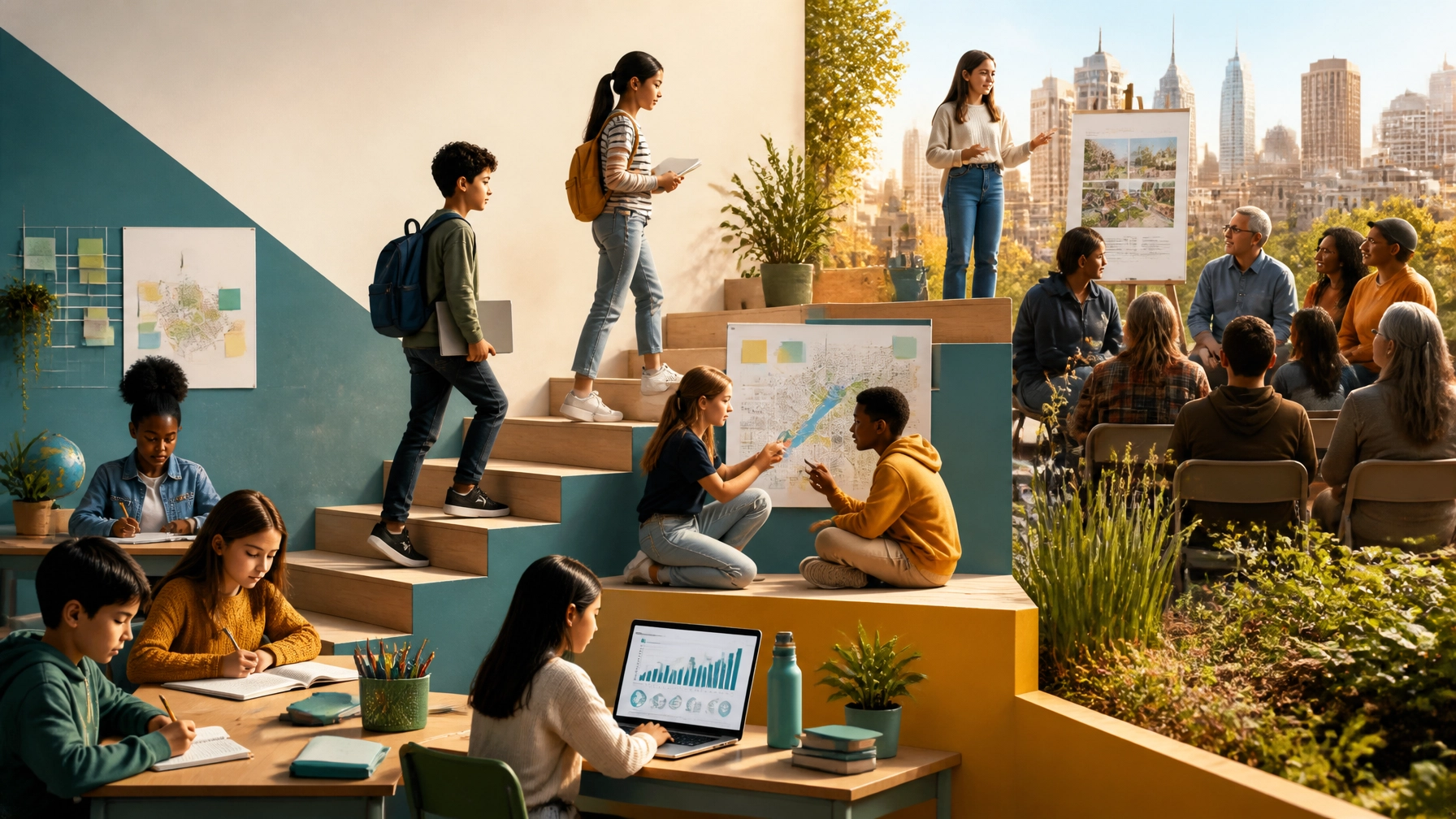The Authenticity Ladder: How to Move Your PBL from the Classroom to the Community